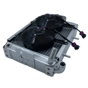 Radiador Assy con ventiladores para Linhai 260cc 300cc LH260 LH300 Hytrack ATV Quad - Imagen 1 de 7
