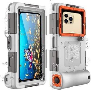 Coque téléphone étanche ShellBox IP68 étui téléphone sous-marin 15 m étui - Photo 1/7