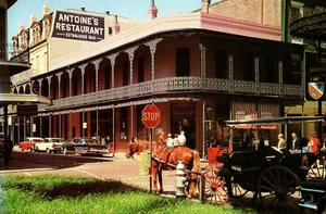 Antoine's Restaurant gegründet 1840 New Orleans Louisiana LA Postkarte - Bild 1 von 2