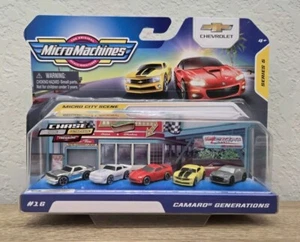Micro Machines Series 5 Camaro Generations #16 CHASE RARE Silver 1967 Camaro SS - Picture 1 of 7
