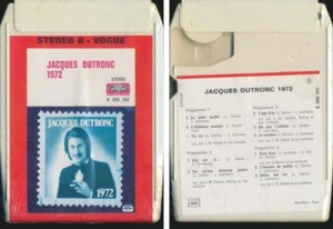 JACQUES DUTRONC CARTOUCHE 8 PISTES FRANCE 1972 *GAINSBOURG*+ - Imagen 1 de 1