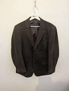 Rodd & Gunn Jacket Mens Size M Brown Poly Cotton Blend Moleskin Single Breasted - Picture 1 of 10