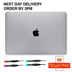 Replacement A1932 MacBook Air LCD Screen Display Assembly 2019 13" Space Grey - Picture 1 of 18
