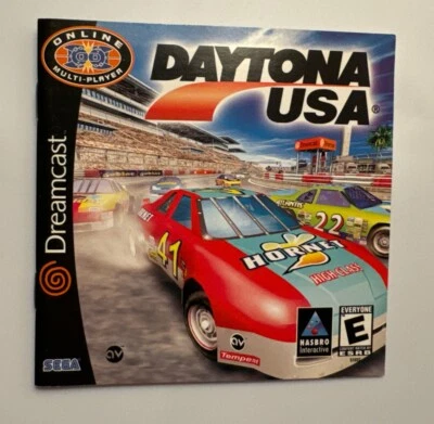 Daytona USA Manual Only NO GAME Sega Dreamcast Instruction Booklet Original - Image 1 of 3