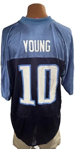 Tennessee Titans Reebok Jersey #10 Vince Young Size XL Navy - Picture 1 of 3