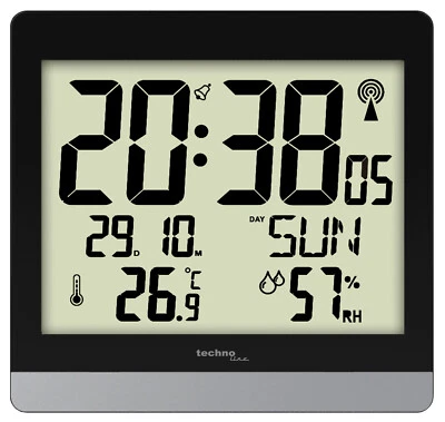 technoline Funkwanduhr WS 8014 - Bild 1 von 3