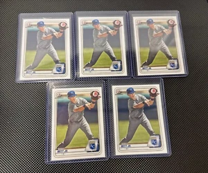 2020 Bowman Bobby Witt Jr. 1st Bowman Lot x5 #BP-25 Royals - Picture 1 of 2