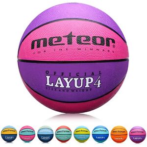 Basketball Kinder Frauen Jugend Größe #4 indoor outdoor Spielball LAYUP meteor