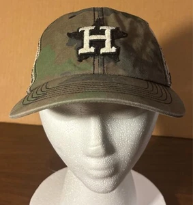 Sombrero/Gorra ajustable de malla camuflada marca Houston Astros 47 para papá - limpio/en buen estado - Imagen 1 de 8