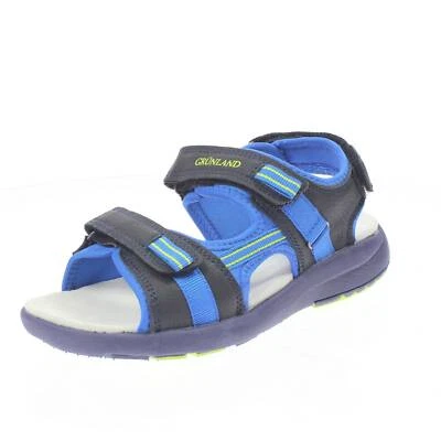 Grunland Junior Pook - Sandali Leggeri Con Strappi Blu - Junior Scarpe Ragazzo - Immagine 1 di 3