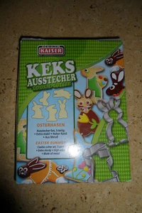 Tagliabiscotti Kaiser originale coniglietto pasquale 5 pezzi in metallo - Foto 1 di 1