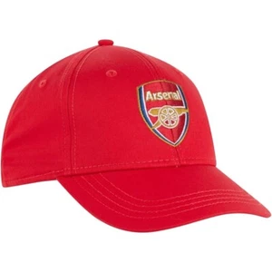 Arsenal FC Red Core Crest Baseball Hat Adjustable Officially Licensed - Picture 1 of 4