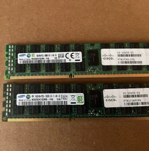 (x2) Moduł pamięci Samsung M393B2K70DMB-YH9 16GB PC3-1600 DDRR-1333Mhz (32GB) - Zdjęcie 1 z 1