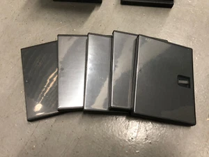 LOT of 5 EMPTY Playstation Vita PS Vita Black Replacement Game Storage Cases - Picture 1 of 3