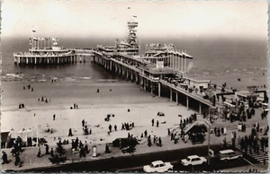 Niederlande Scheveningen Pier Vintage RPPC B154 - Bild 1 von 2