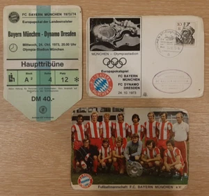 EC Landesmeister 1973/74 FC Bayern München - SG Dynamo Dresden 24.10.73 München - Bild 1 von 7