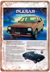 Vintage Datsun Nissan Patrol 60 Auto Ad Reproduction Metal Sign A11462 - Picture 1 of 2