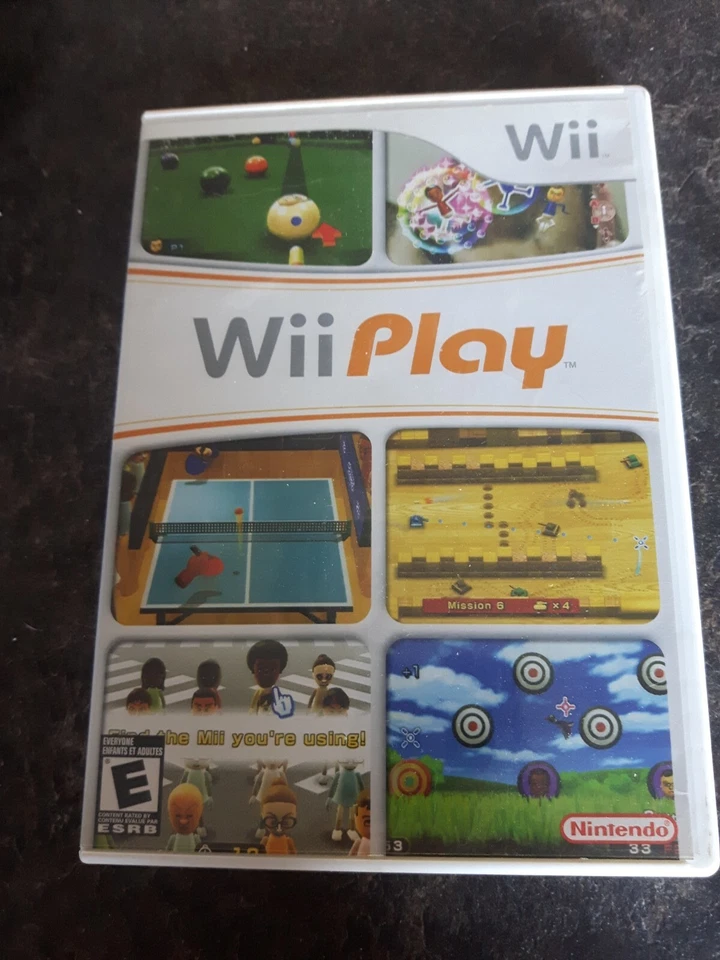 Wii Play 2007 Nintendo WII Game COMPLETE Good Condition - Image 1 of 2