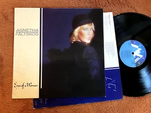 AGNETHA FALTSKOG Eyes Of A Woman 1985 Sweden OG Vinyl LP + INNER ABBA singer ! - Picture 1 of 2