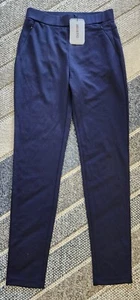 New!! Sevego Long Yoga Pants Womens Stretch, Navy, Size M Inseam 32" - Picture 1 of 3