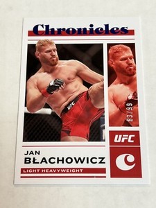 2023 CHRONICLES UFC JAN BLACHOWICZ 83/99 BLUE FOIL SP