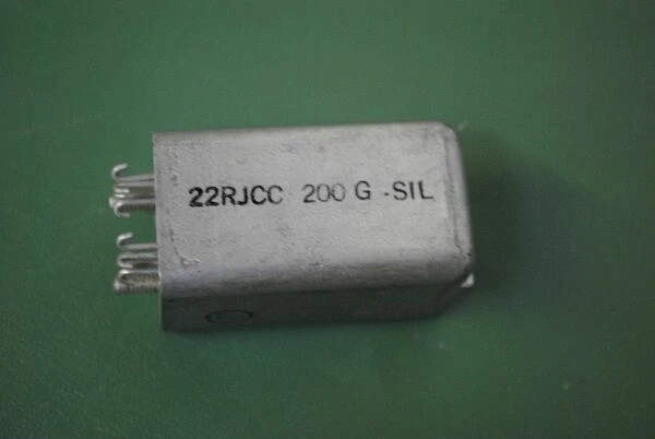 SIGMA INSTRUMENTS RELAY 22RJCC200G-SIL 5945-21-112-0979 200 0HMS HERMETIC   - Image 1 of 1
