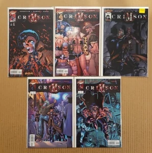 Crimson #1,2 Plus Variants Lot of 5 Cliffhanger 1998 NM avg - Picture 1 of 6
