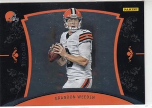 BRANDON WEEDEN 2012 Panini Black Friday #28 567/599 Browns - Picture 1 of 2