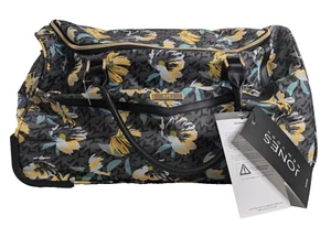 Jones New York Floral Signature Print Daphne 22-in Wheeled Duffel Bag 4.8lbs Nwt - Picture 1 of 10