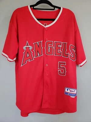Los Angeles Angels Albert Pujols #5 Majestic Authentic MLB Baseball Jersey 48  - Image 1 of 4