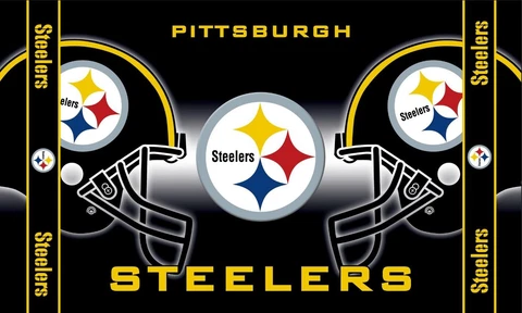 Pittsburgh Steelers Flag 3X5 Banner American Football NFL FAST FREE Shipping Cover