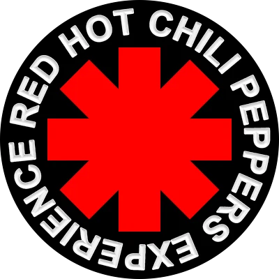 Red Hot Chili Peppers sticker logo weatherproof bumper vinyl decal