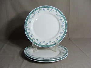 3 Zitat Porzellan Porzellan 10 3/8" Essteller im Coventry blau Muster - Bild 1 von 3