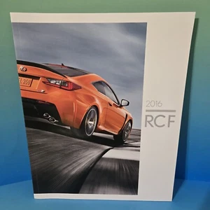 2016 Lexus RCF 33-page Original Car Sales Brochure Catalog New Old Stock - Picture 1 of 6