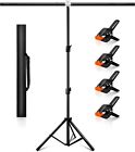 Manapina Backdrop Stand Kit 5 X 6.5 Ft Green Screen Stand Height Adjustable Por