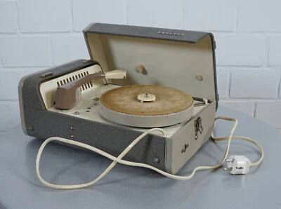 Philips AG 9148 / 95 valise portable platine vinyle années 50 - Photo 1/4