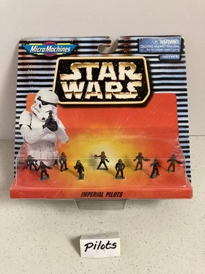 1996 Galoob Micro Machines Star Wars Imperial Pilots NIP - Image 1 of 3