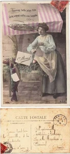 AUGURALI - 1er APRIL - VIAGG. 1908 -76834- - Picture 1 of 1