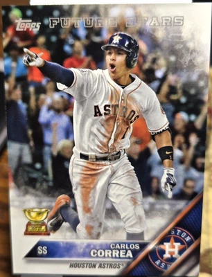 2016 Topps Rookie Cup Mini Baseball Carlos Correa #650 (Astros) (NM) Free Rtns - Image 1 of 2