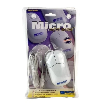 Computer Mouse Micro Innovations Comfort Model PD39P 1998 Vintage PPA-HC003895 - Image 1 of 3