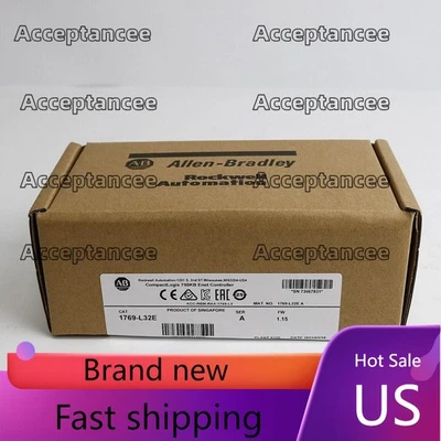 New Allen-Bradley AB 1769-L32E SER A CompactLogix EtherNet Processor 1769L32E - Image 1 of 3