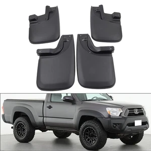 4pcs Front&Rear Wheel Mud Flaps Splash Guards For Toyota Tacoma 2005-2015 - Picture 1 of 12