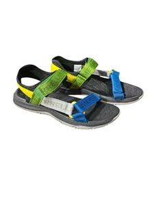 Merrell Youth Kids Sandals Size 4 Kahuna Web Black Multi Sport - Picture 1 of 7