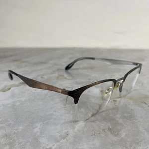 Ray-Bay RB 6360 2862 Messing Braun Brille Brillengestell NUR 49-20-140 Italy - Bild 1 von 9