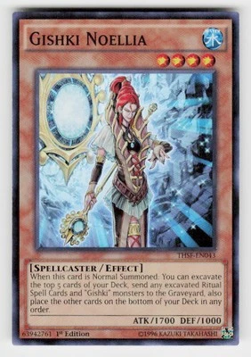 The Secret Forces #THSF-EN043 Gishki Noellia 1st Edition - Image 1 of 2