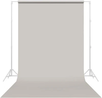 Telón de fondo de fotografía de papel sin costuras Savage - Color #57 tinte gris Foto 1 de 4