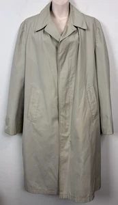 Vintage Joseph of Canberra womans beige trench Coat Jacket size 18/100cm lined - Picture 1 of 13