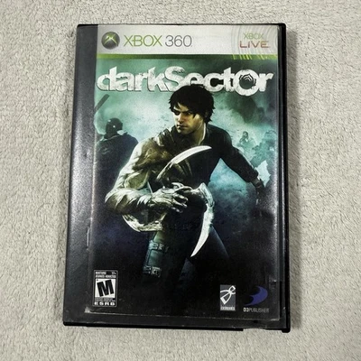 Dark Sector (Microsoft Xbox 360, 2008) with manual Tested - Image 1 of 3