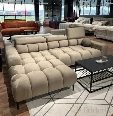 Ecksofa PLAZA MINI Relaxfunktion ELEKTRISCH SOLAR 11 - Bild 1 von 4