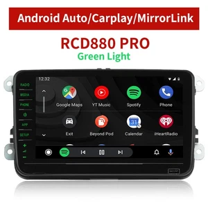 8" RCD880 PRO RCD330 RCD360 Grünes Android Auto Carplay Autoradio For VW Skoda - Bild 1 von 15